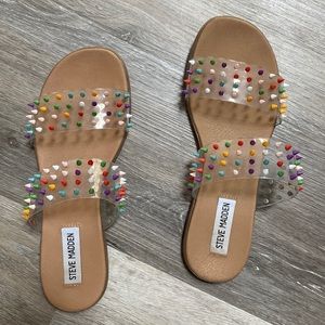 Colorful Spike Sandals